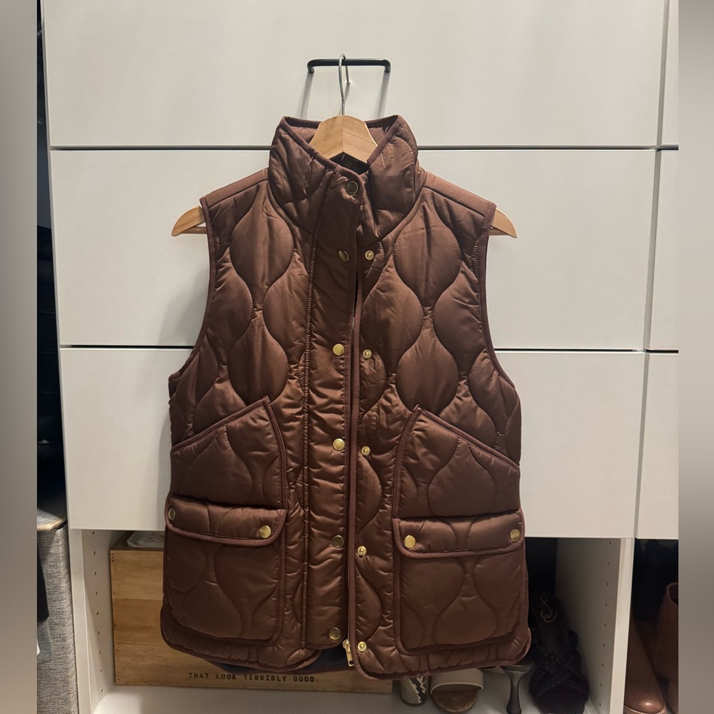J. Crew Quilted Excursion Vest